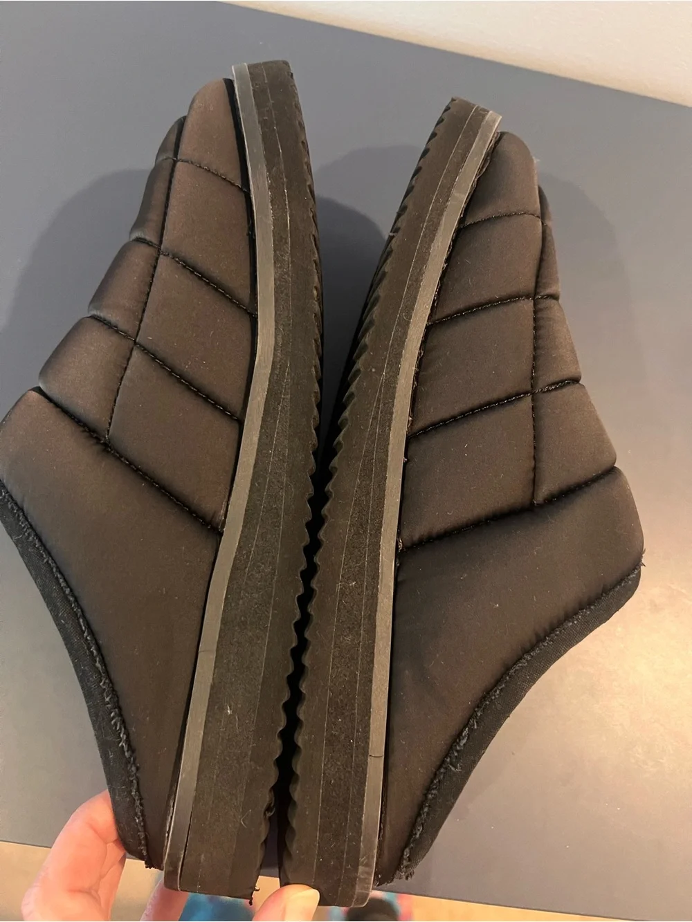 Steve Madden Quilted Puffer Slip-On Sneakers - Black